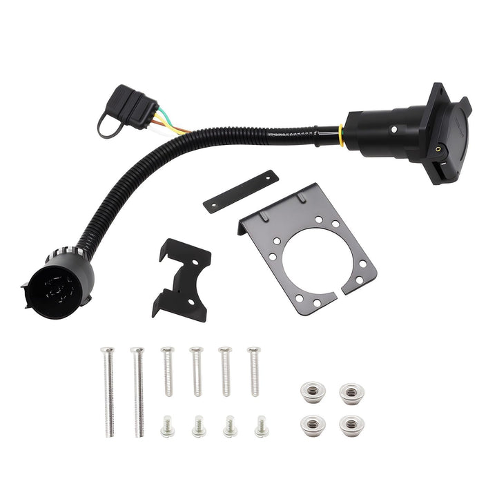 Yunnergo front view connector mounted showing easy access and improved towing reliability