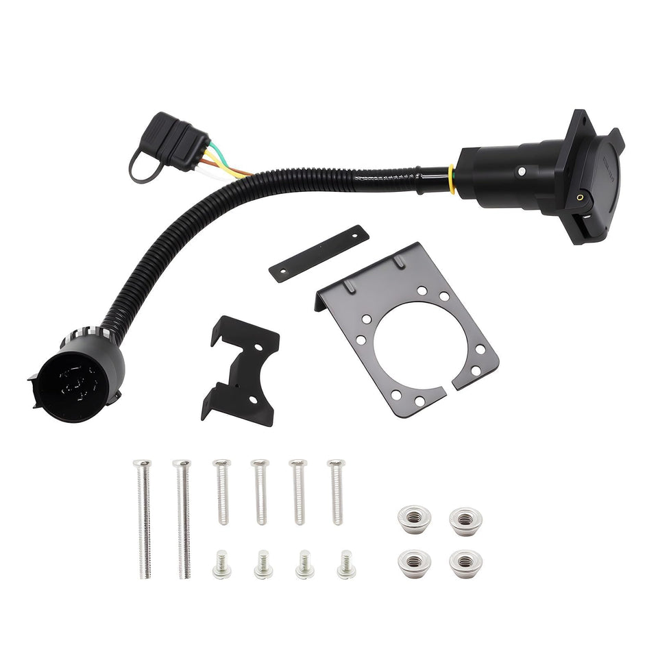 Yunnergo front view connector mounted showing easy access and improved towing reliability