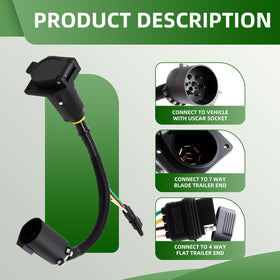 Yunnergo installed on Silverado receiver view enabling convenient trailer hookups