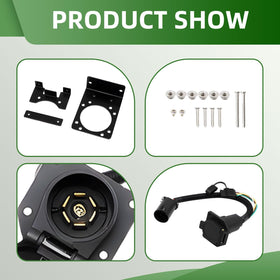 Yunnergo lifestyle trailer hookup usage demonstrating reliable lighting and brake control