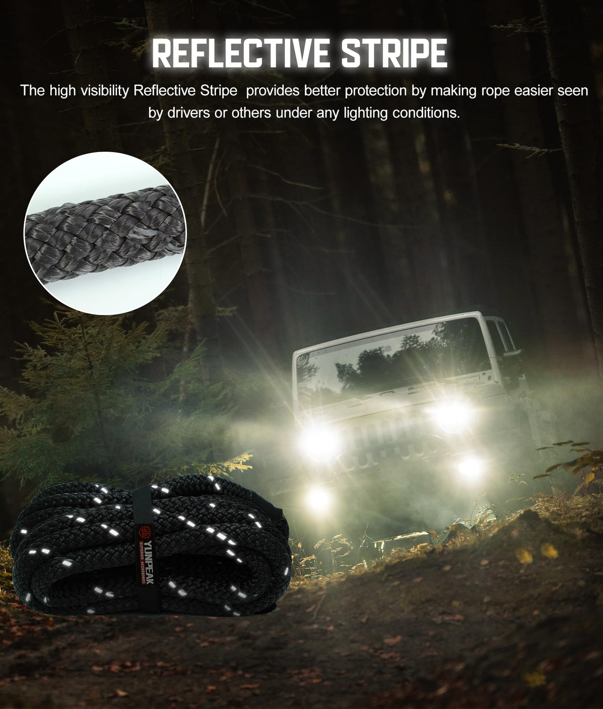YUNPEAK reinforced PVC storage bag with padded straps for easy transport