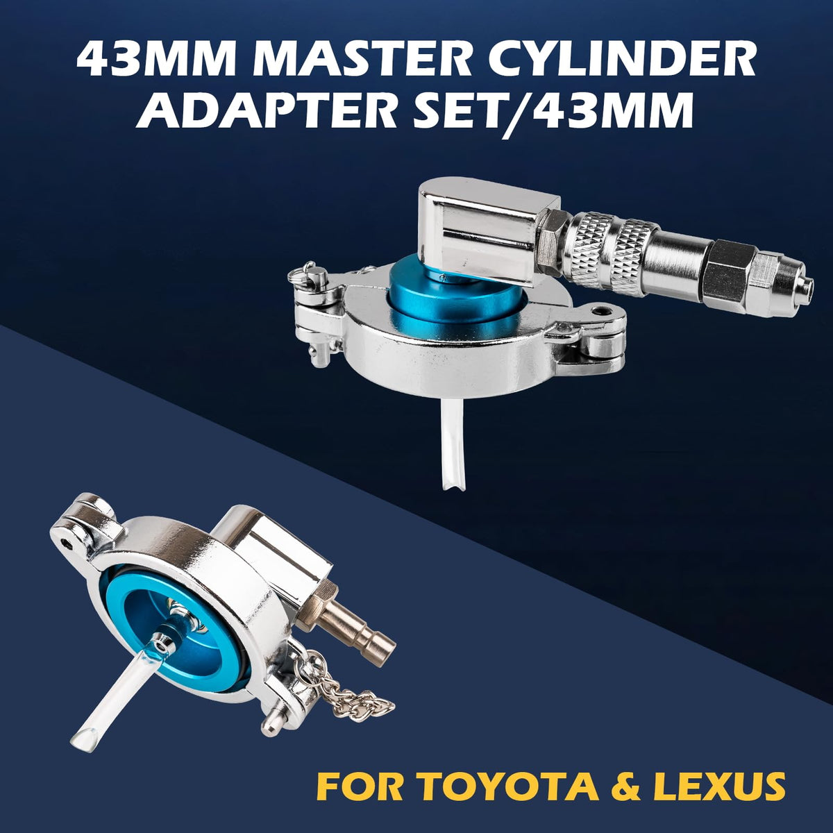 Yunziling labeled adapters clearly marked for quick size selection