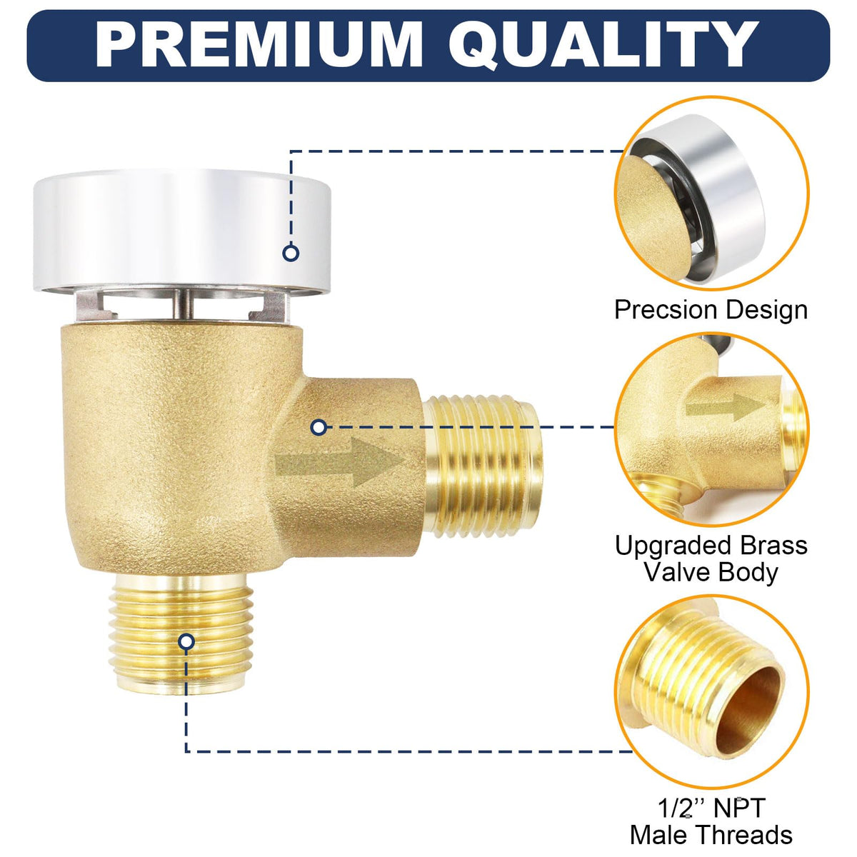 Yunziling valve installed on RV plumbing preventing black-water backflow