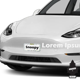 Yupbizauto close-up of Snoopy artwork highlighting durable print and long-lasting visual appeal