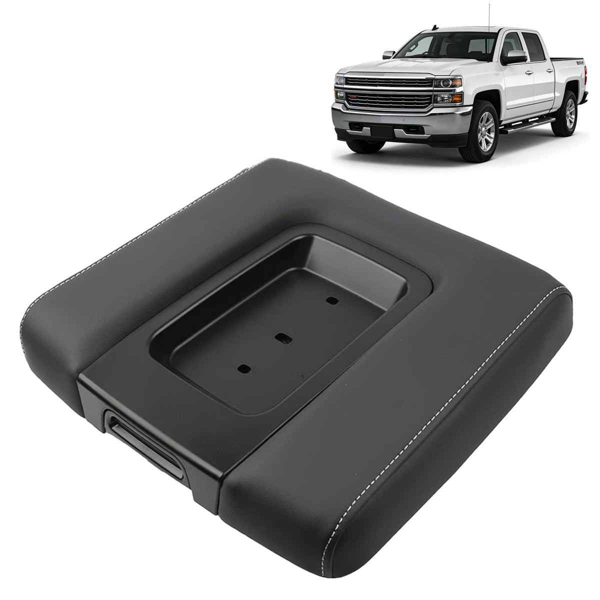 YURLOCY front view console lid showing factory fit and restored appearance