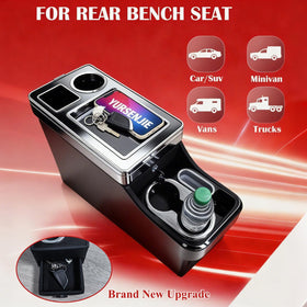 YURSENJIE open compartment revealing lock-ready storage for valuables