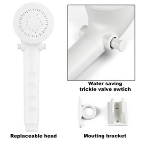 yushixing 59-inch soft hose stretched to show flexible reach and kink resistance