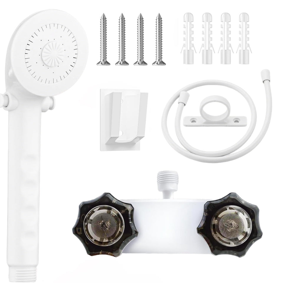 yushixing front view assembled faucet showing compact design and durable finish