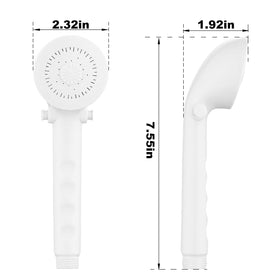 yushixing handheld showerhead detail highlighting water-saving nozzle performance