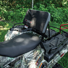 Yutrax folded flat on cargo rack showing unobstructed hauling advantage