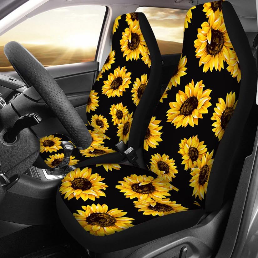 Yuudar seat cover beside common object for scale, demonstrates fit for most front seats