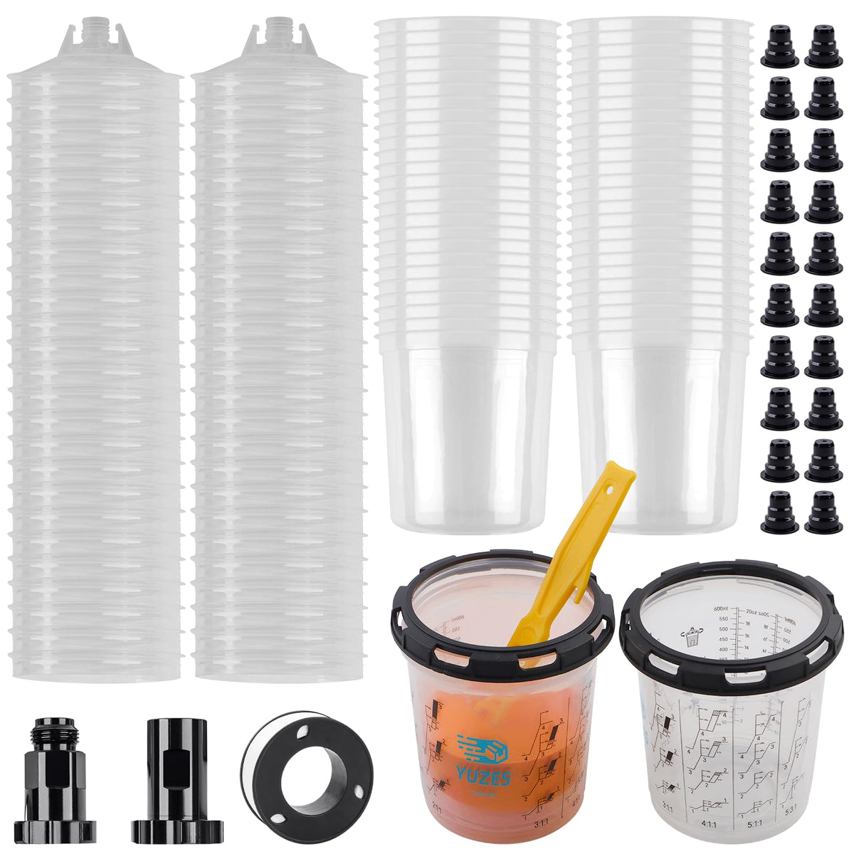 YUZES front packaging and full kit showing convenience