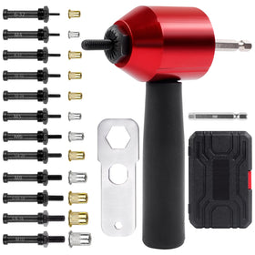 YUZES front packaging showing complete rivet nut kit and compact case for organized storage