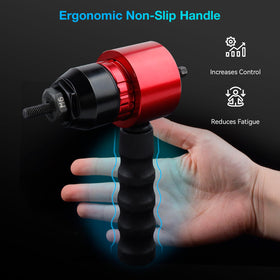 YUZES next to hand showing size comparison for lightweight handling