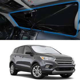 YYCKE front packaging for Ford Escape shade showing fit and branding benefits