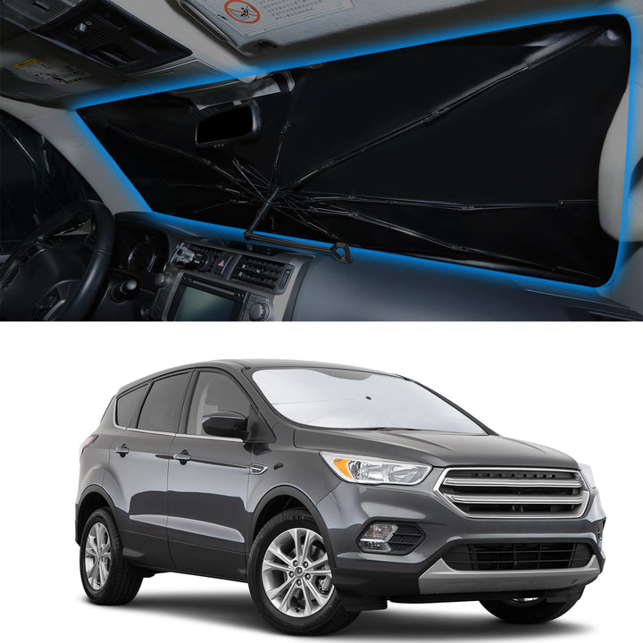 YYCKE front packaging for Ford Escape shade showing fit and branding benefits