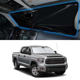 YYCKE front view showing full windshield coverage and perfect fit benefits