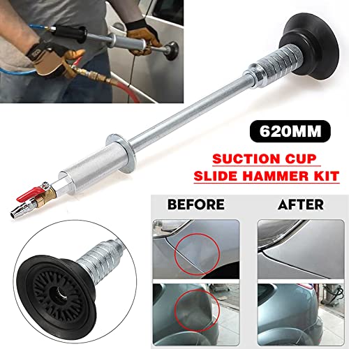 YYCKE slide hammer closeup highlighting 3-lb weight and controlled impact