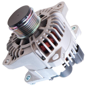 YYHHZZ alternator front view showing housing and terminal, ensures direct-fit replacement