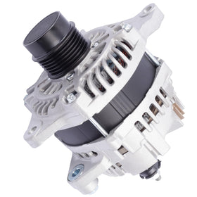 YYHHZZ alternator front view showing robust housing and direct-fit design benefit