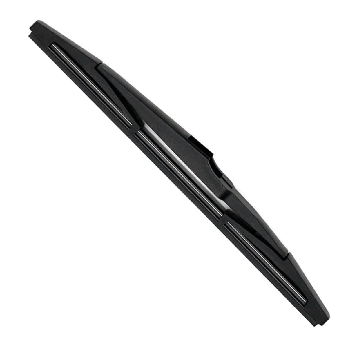 YYZYBB rear wiper front profile showing fit and clean sweep benefit