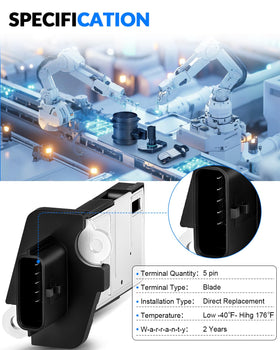 YZHIDIANF internal filament closeup highlighting precise airflow sensing reliability