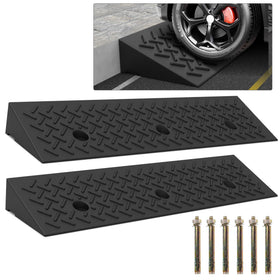 YZHUPTE front view of two ramps showing compact pack and immediate curb solution