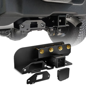 YZONA front view of 2-inch receiver showing clean fit and easy installation