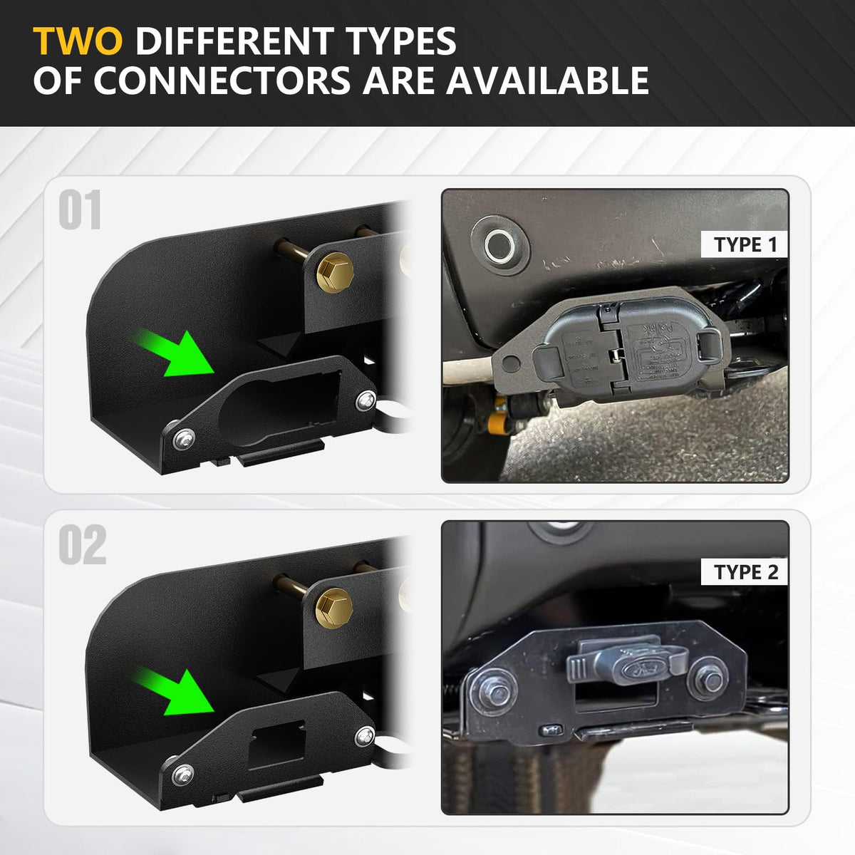 YZONA hitch next to ruler for clear size and scale comparison benefit