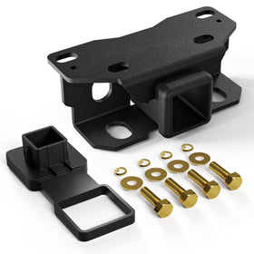 YZONA front view receiver mounted on GX460 showing secure fit and durability