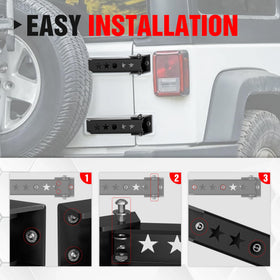 YZONA packaged kit with screws and instructions for easy installation