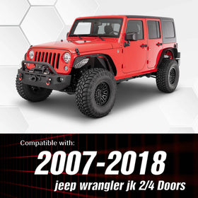 YZONA rear fender flare front view highlighting durable coverage benefit
