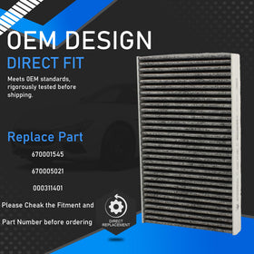 YzusGomumu engine air filter close-up showing pleats for improved airflow