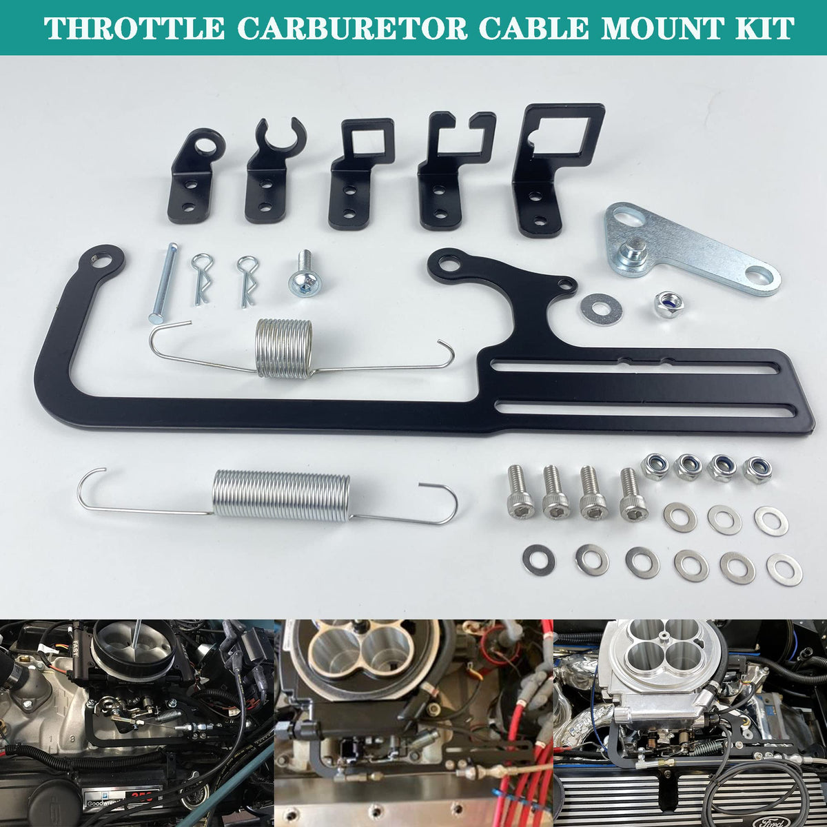 YzusGomumu hardware set of fasteners and clips for easier complete installation