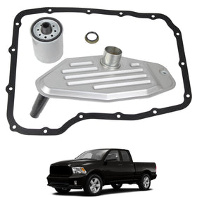 YzusGomumu front packaging of transmission filter kit showing components and fitment benefits