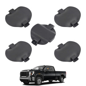 YzusGomumu front view of hitch cover kit showing neat fit and protection