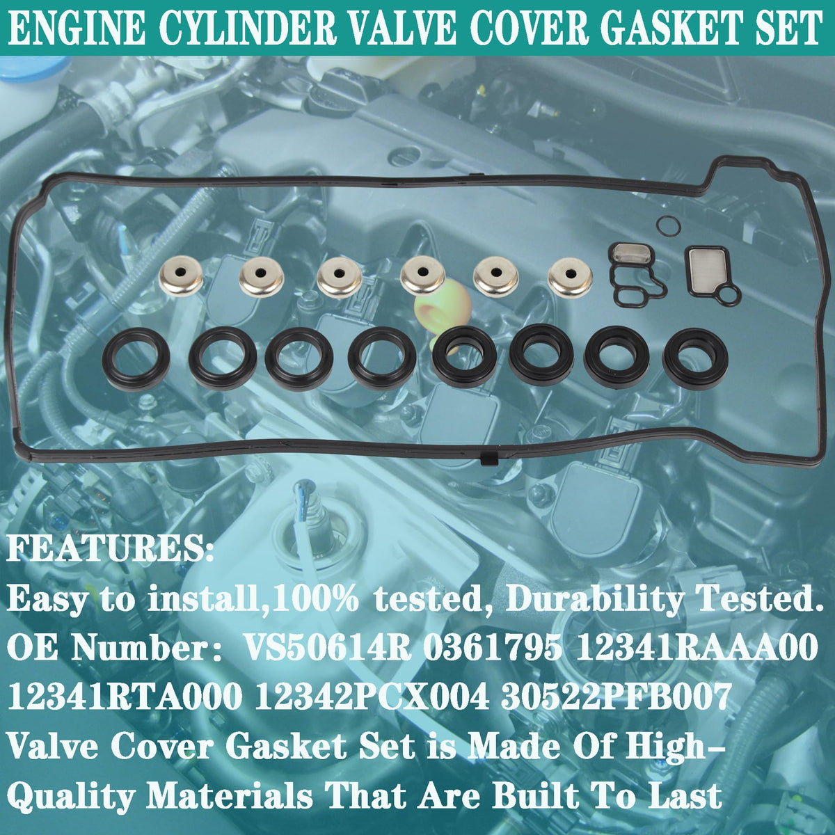 YzusGomumu close-up of gasket material showing heat-resistant texture for long life