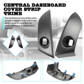YzusGomumu installed left and right strips in RAV4 showing seamless integration benefit