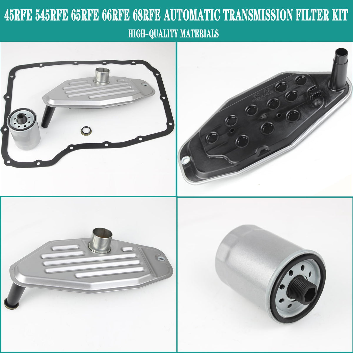 YzusGomumu filter installed inside transmission pan illustrating easy replacement