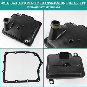 YzusGomumu filter installed in transmission pan demonstrating easy service