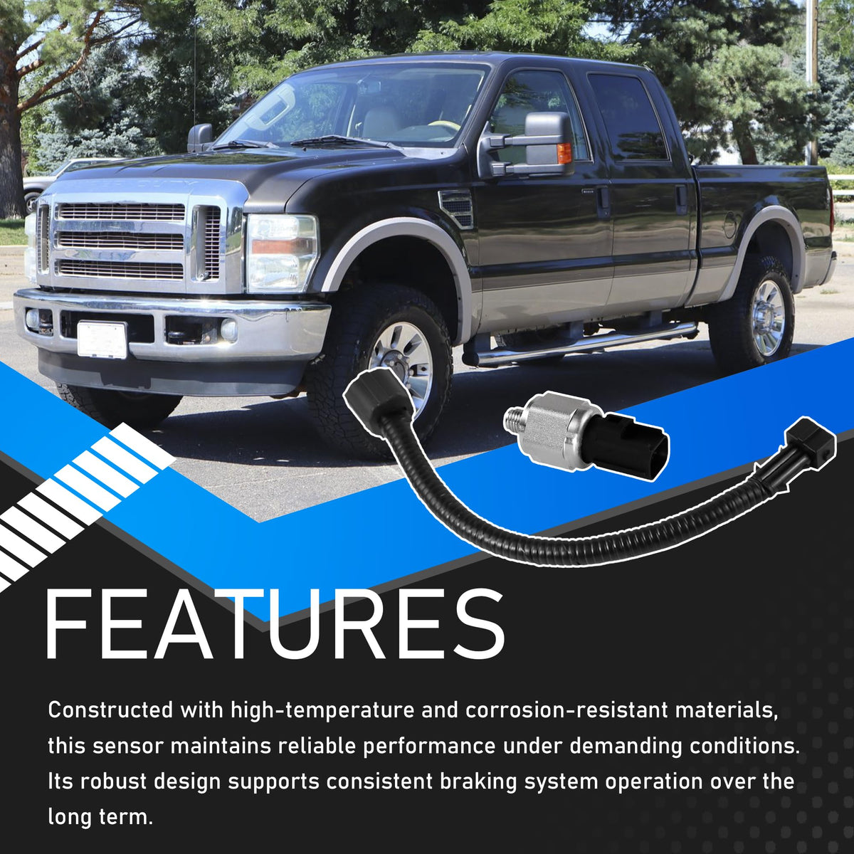 YzusGomumu sensor installed under hood demonstrating straightforward replacement and neat routing