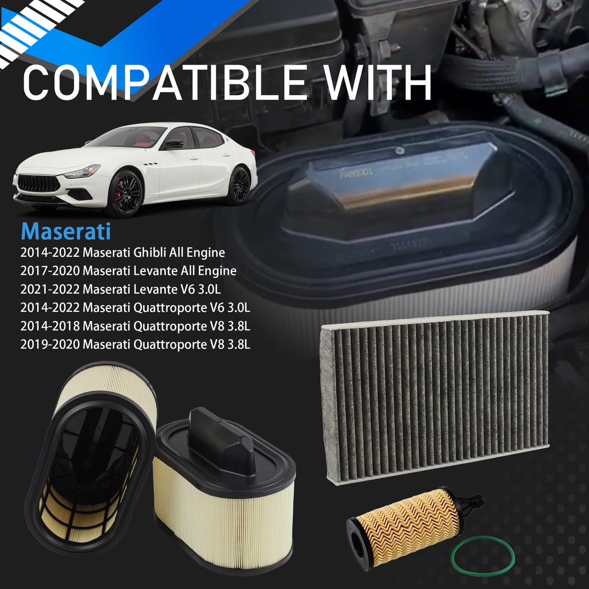 YzusGomumu oil filter top view highlighting sealing surface and compatibility