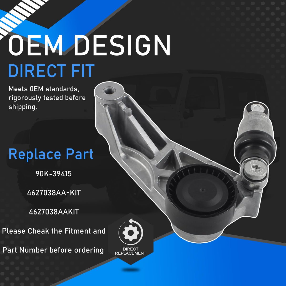 YzusGomumu tensioner close-up showing hardened surface and durable construction benefits