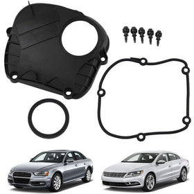 YzusGomumu front view of timing cover showing sealing surface and fit benefit