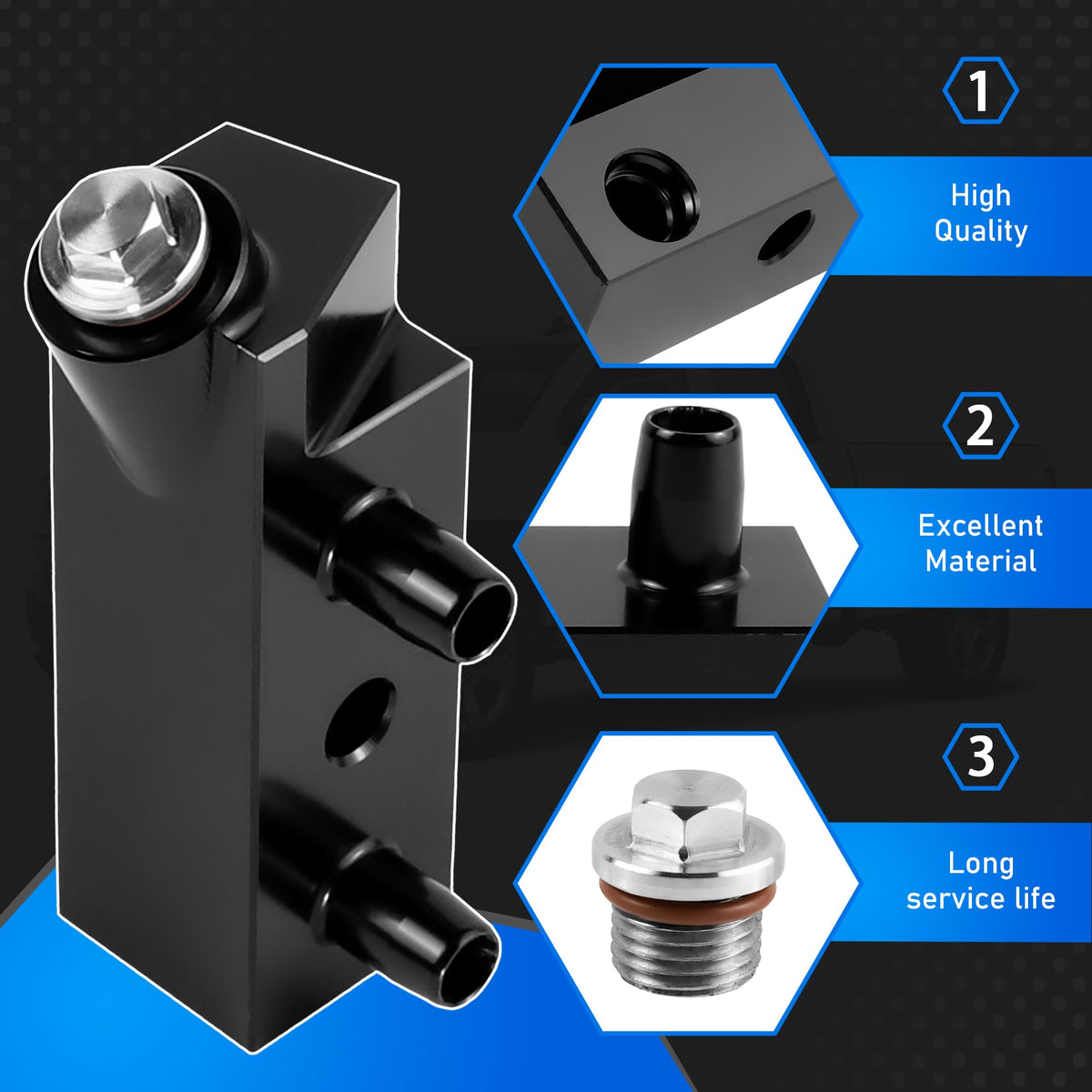 YzusGomumu detailed metal finish and oil-resistant seals for long-lasting durability