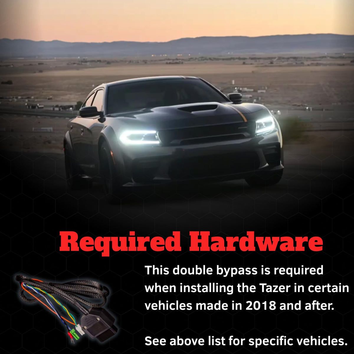 Z Automotive components laid out showing included hardware benefit