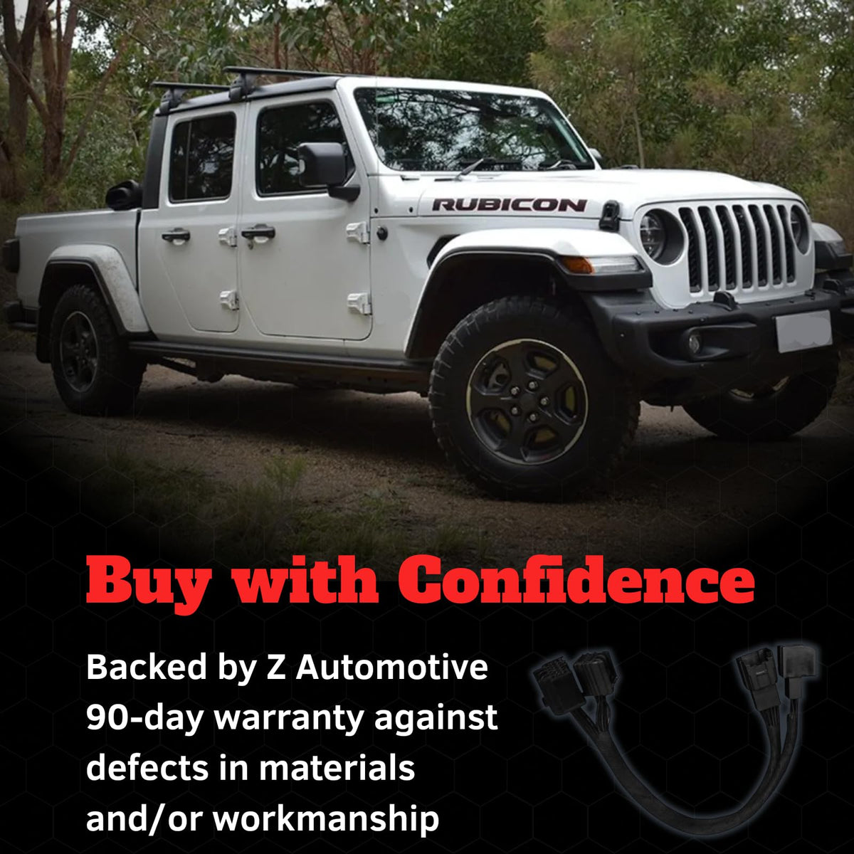 Z Automotive product packaging and label showing model compatibility and convenience