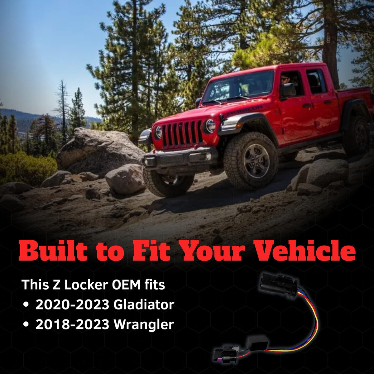 Z Automotive Z-LKR-OEM connector close-up highlighting secure plugs and reliable signal bypass benefit