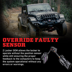 Z Automotive Z-LKR-OEM mounted under axle demonstrating neat installation and preserved factory electronics