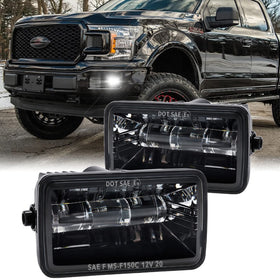 Z-OFFROAD front packaging showing both fog light assemblies and kit contents benefit quick install